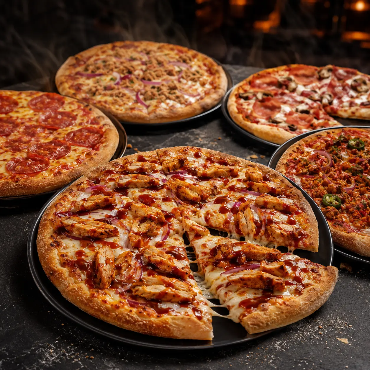 Pizza bei Restaurant Neela